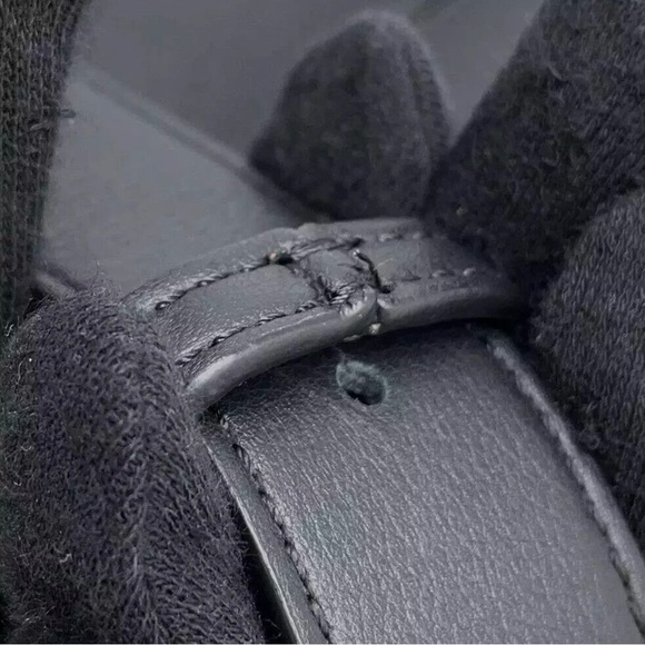 LOEWE Puzzle Bumbag Mini Size Mini Leather Black B510U89X02 - Picture 6 of 8